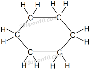 structural formula of cyclohexane