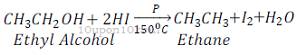 Organic Chemistry  alkane preparation 1 of ethane from ethyl alcohol