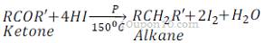 Organic Chemistry  alkane preparation 1 of alkane from ketone