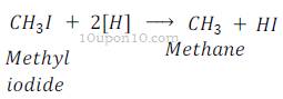 Organic Chemistry  alkane preparation 1 of methane from methyl iodide