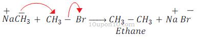 Organic Chemistry  alkane preparation 1 of ethane from methyl sodium ionic mechanism