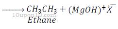 Organic Chemistry  alkane preparation of ethane from ethyl magnesium bromide