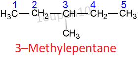 IUPAC nomenclature rule for alkanes example12