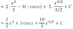math Integrals solution of ncert exercise 7.1 class twelve_60