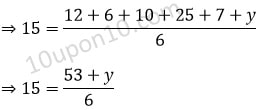 finding the missing numbers using given average-1