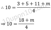 finding the missing numbers using given average-4