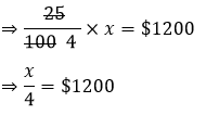 finding total income12 when savings and percent of saving is given