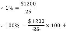 finding total income13 when savings and percent of saving is given