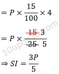 simple interest general math q2 finding sum when rate time and amount is given