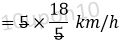 math time and distance meter per second to km per hour5