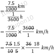 math time and distance meter per second to km per hour6