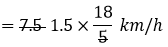 math time and distance meter per second to km per hour7