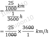 math time and distance meter per second to km per hour16